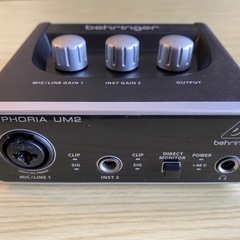 BEHRINGER（ベリンガー） U-PHORIA UM2（オーディオインターフェース）の画像
