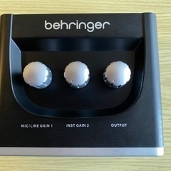 BEHRINGER（ベリンガー） U-PHORIA UM2（オーディオインターフェース）の画像