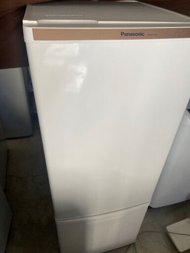 PANASONIC 168L カテキン抗菌・脱臭フィルター 耐熱トップテーブル　2014年製 NR-B177W 　冷蔵庫