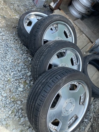 ワーク　18インチ　ホイール　4本　タイヤ付き