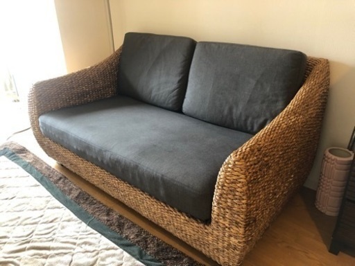 アジアン　ヒヤシンス　ソファー　テーブル　ランプ