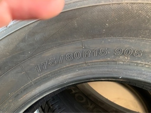 YOKOHAMAタイヤ　175/80R15 4本