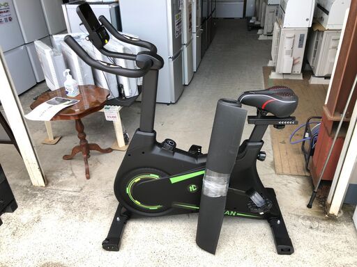 【動作保証あり】HECHUAN フィットネスバイク マグネットバイク 静音【管理KRK592】