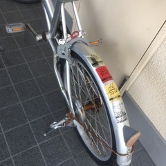 折り畳み自転車★ユーズド★新品オートライト付きの画像