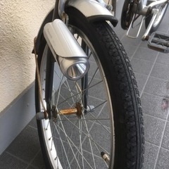 折り畳み自転車★ユーズド★新品オートライト付きの画像