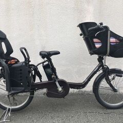 地域限定送料無料 パナソニック ギュットミニ 三人乗り 8,9AH 20インチ