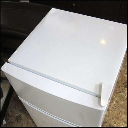 【札幌市内配送可】TS ハイアール 85L冷凍冷蔵庫 JR-N85C 2018年製 ホワイト 店頭引き取り歓迎 ♪ 