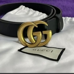 GUCCI レザーベルト(レディース)