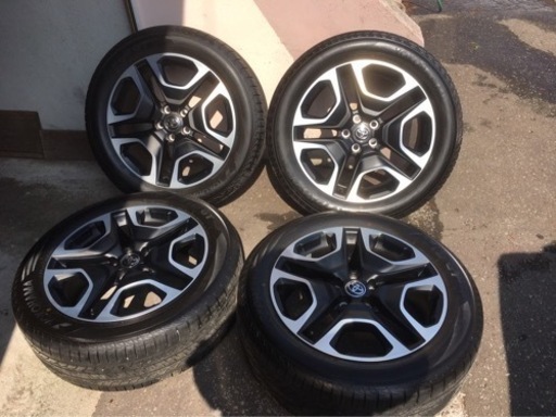 RAV4 アドベンチャー 純正アルミホイール タイヤ付き ナット付き