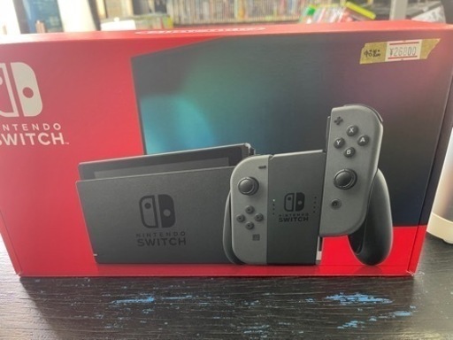 中古美品 ニンテンドースイッチ バッテリー長持ちモデル グレイカラー 2022/04/06