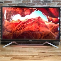 即日受渡❣️フィリップス4Kモニター42.5型臨場感溢れるバーチ...