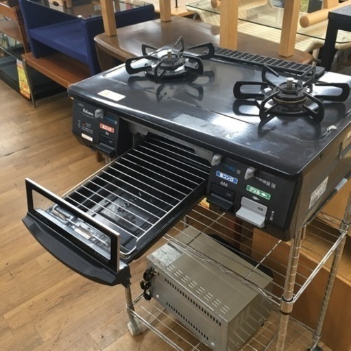 S119Paloma(パロマ) LPガステーブル 水あり片面焼きグリル【汁受け皿がないのでお手入れ簡単/右強火力】 IC-800B-R 12A13A IC-800B-R 12A13A