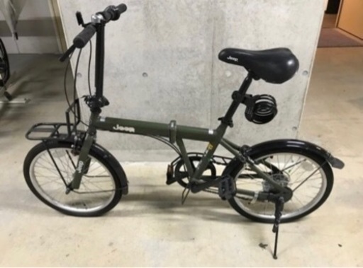【商談中】Jeep 大人用　折りたたみ自転車