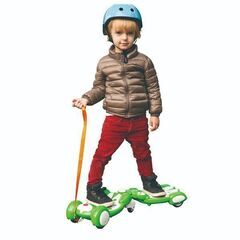 お値下げ！クネクネボード Winding Board オレンジ 6輪 6歳頃〜 子供用 スケボーの前に♪ 　 西岡店の画像