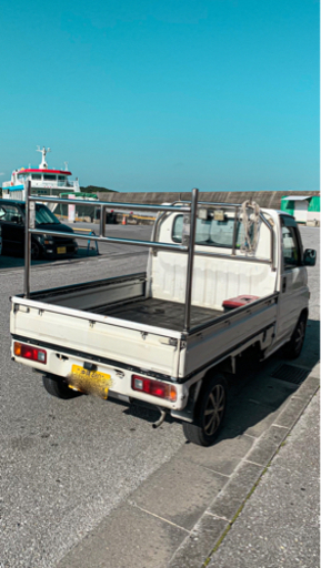 軽トラ　荷物台　キャリア　ラック　ステンレス仕上げ