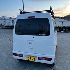 ハイゼットカーゴ　平成26年式　車検残1年半！　切替え式4WD ナビTV  Bluetooth キーレス　バックミラーモニターの画像