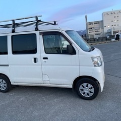 ハイゼットカーゴ　平成26年式　車検残1年半！　切替え式4WD ナビTV  Bluetooth キーレス　バックミラーモニターの画像