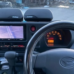 ハイゼットカーゴ　平成26年式　車検残1年半！　切替え式4WD ナビTV  Bluetooth キーレス　バックミラーモニターの画像