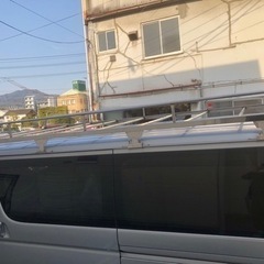 ハイエースキャリアステンレス