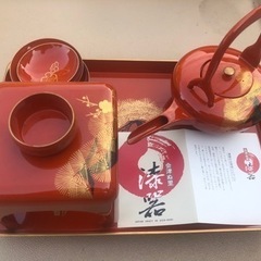 会津漆器　お屠蘇セット