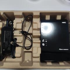 美品！値下げ！ 無線wifi ルーター nec wg1800hp2