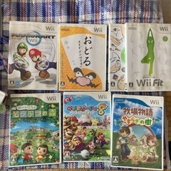 Nintendo wii ゲーム本体・ソフト　マリオありますの画像