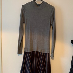 ニットワンピースの画像