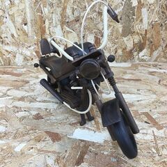 Wa88　木製バイク　置物