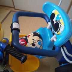 ポップンカーゴ三輪車 ミッキー ブルーの画像