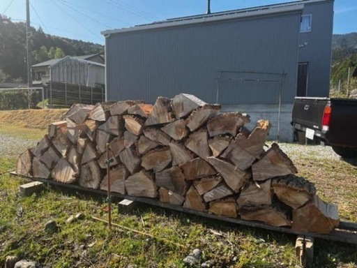 薪ストーブ用　薪　クヌギ