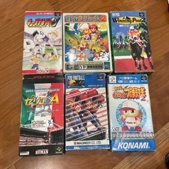 ファミコンのカセット6本