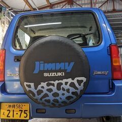 ジムニー、部品取り!　令和3年に、なにわナンバーより沖縄ナンバーに変更の画像