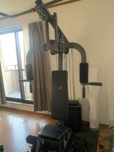 あと3日！ボディメーカー(BODYMAKER) ホームジムDX TM066 筋トレマシン筋トレ 自宅 握力 筋力トレーニング 筋力アップ 懸垂マシン 筋力 下半身