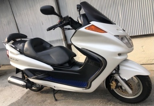 売れました！ 動画有り　YAMAHA マジェスティ 250 ホワイト 美車　ビッグスクーター 250cc
