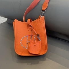 ハンドメイド 超繊革PU素材H超ミニエブリンバッグチャーム の画像