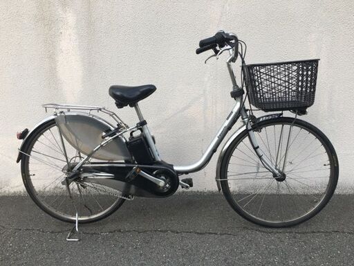 地域限定送料無料　パナソニック　ビビDX　16AH　子供乗せ　シルバー　パスウィズ　アシスタ　神戸市　電動自転車