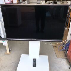 【動作保証あり】SHARP AQUOS 2014年 LC-46XL20 46V型 液晶テレビ TVスタンド EQUALS【管理KRT190】の画像