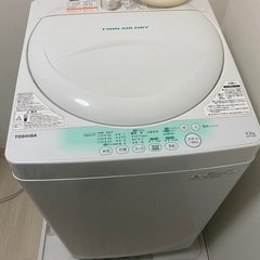TOSHIBA 4.2kg 洗濯機