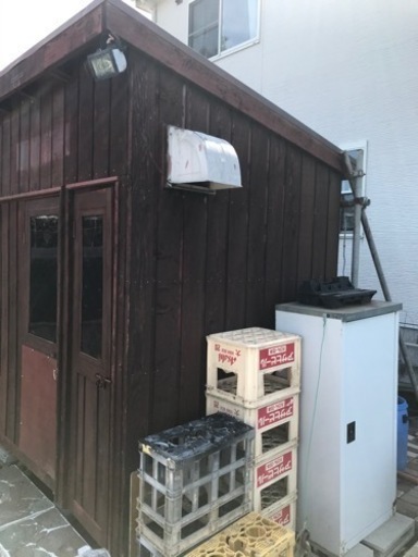 小屋　物置引き取り限定