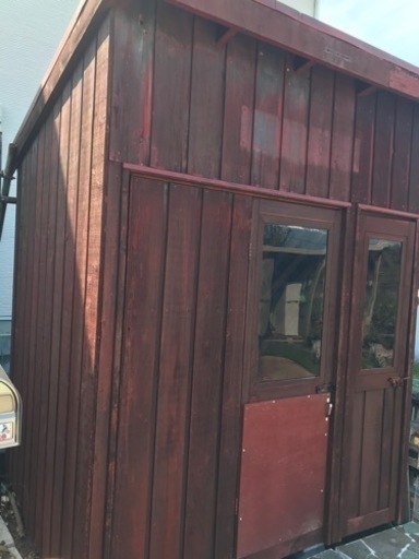 小屋　物置引き取り限定
