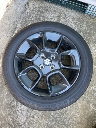 受付終了【最終値下】クロスビー純正タイヤホイールセット175/60R16 21年30週製造新車外し走行3000km以下9分山以上