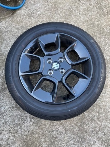受付終了【最終値下】クロスビー純正タイヤホイールセット175/60R16 21年30週製造新車外し走行3000km以下9分山以上