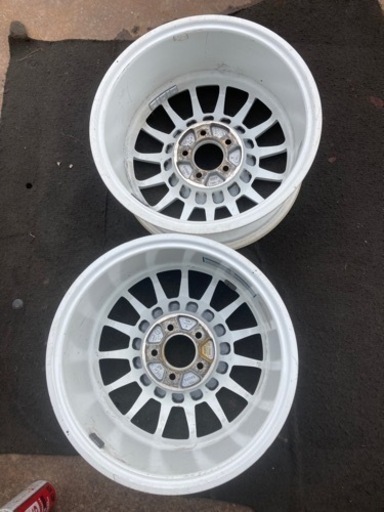 激レア中古品！ENKEI sport エンケイ スポーツ　100-5h 15インチ7J+50 2個セット　インプレッサ　レガシー