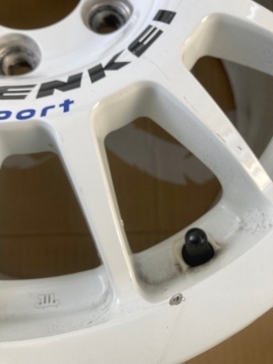 ②激レア中古品！ENKEI sport エンケイ スポーツ　100-5h 15インチ7J+50 2個セット インプレッサ レガシー