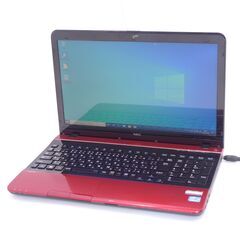 NEC LaVie PC-LS450JS6Rレッド ノートPC 本体 LaVie S LS550/AS6R PC-LS550AS6R ラズベリーレッド NEC