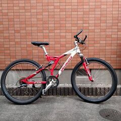 レストアベースに！ SPECIALIZED ROCKHOPPER FSR XC フルサス 防犯登録込