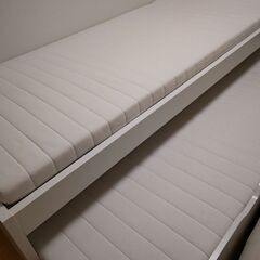 IKEAのベッドです。