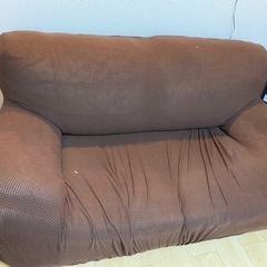 2人がけソファー無料で譲ります。