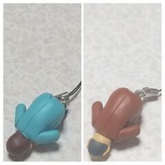 ストラップ　土下座　郵送可