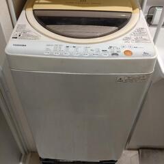 (引取り先決定しました！)TOSHIBA 洗濯機 6kg  風乾...